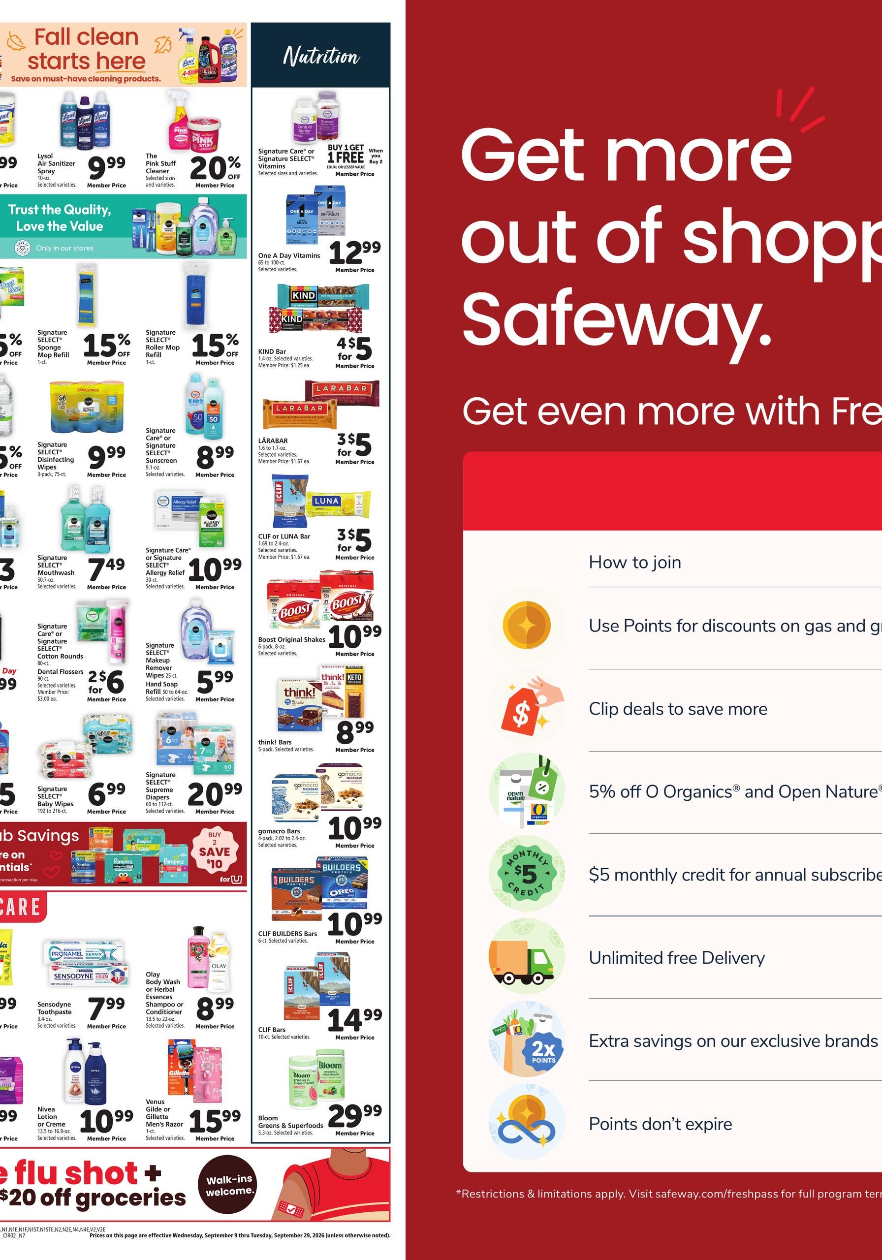 Safeway Weekly Ad September 9 - 15, 2026 page 6