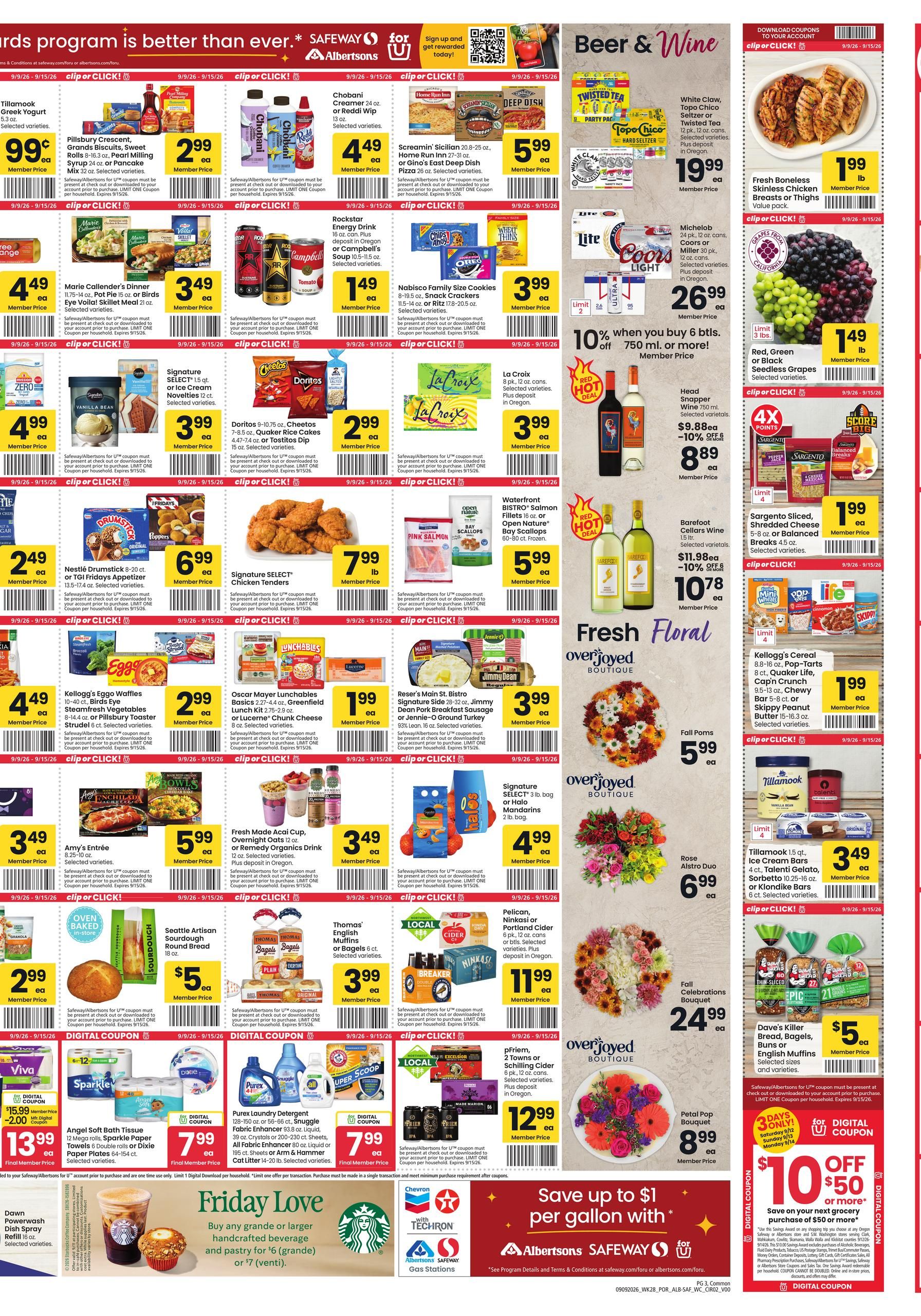 Safeway Weekly Ad September 9 - 15, 2026 page 3