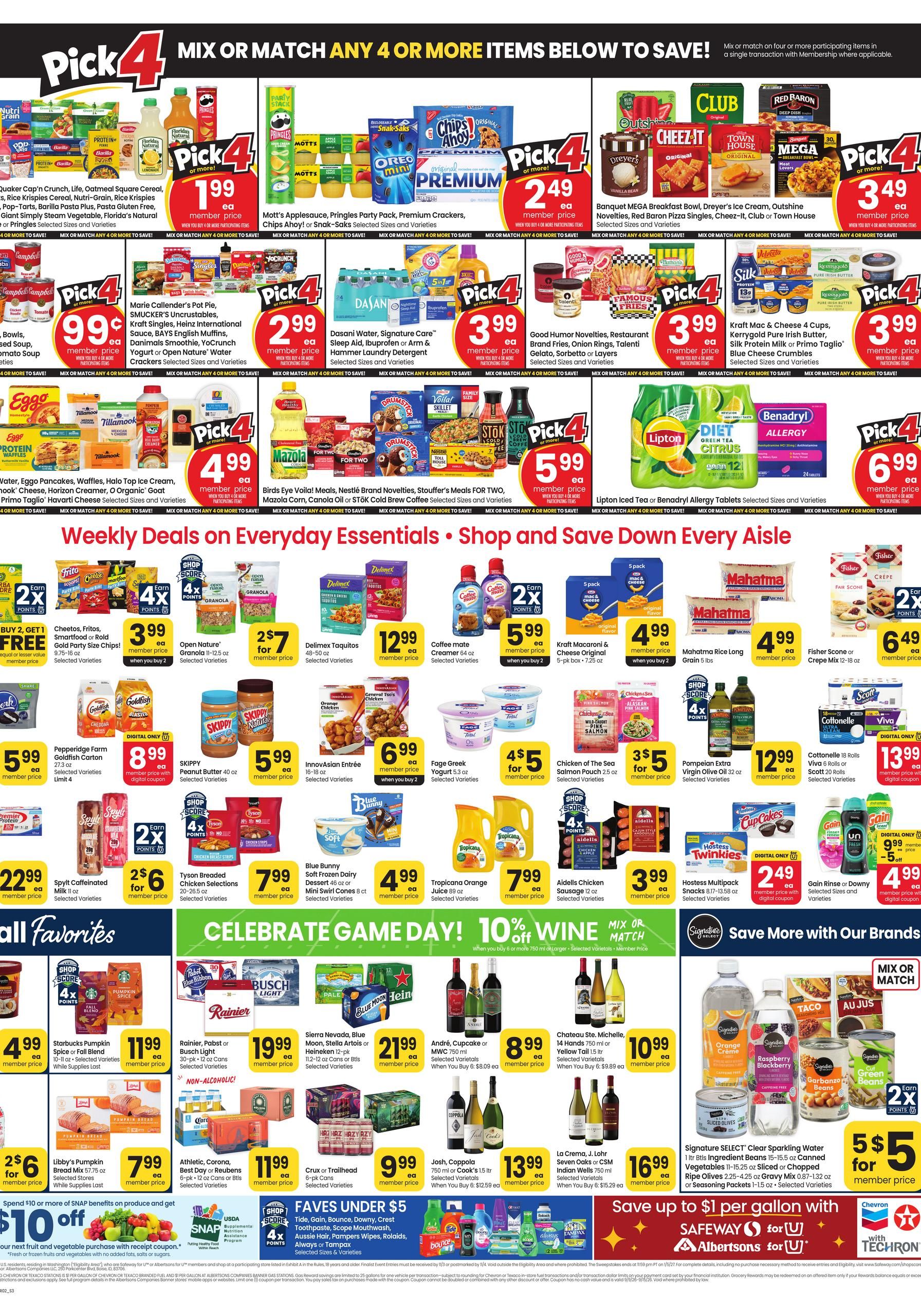 Safeway Weekly Ad September 9 - 15, 2026 page 2