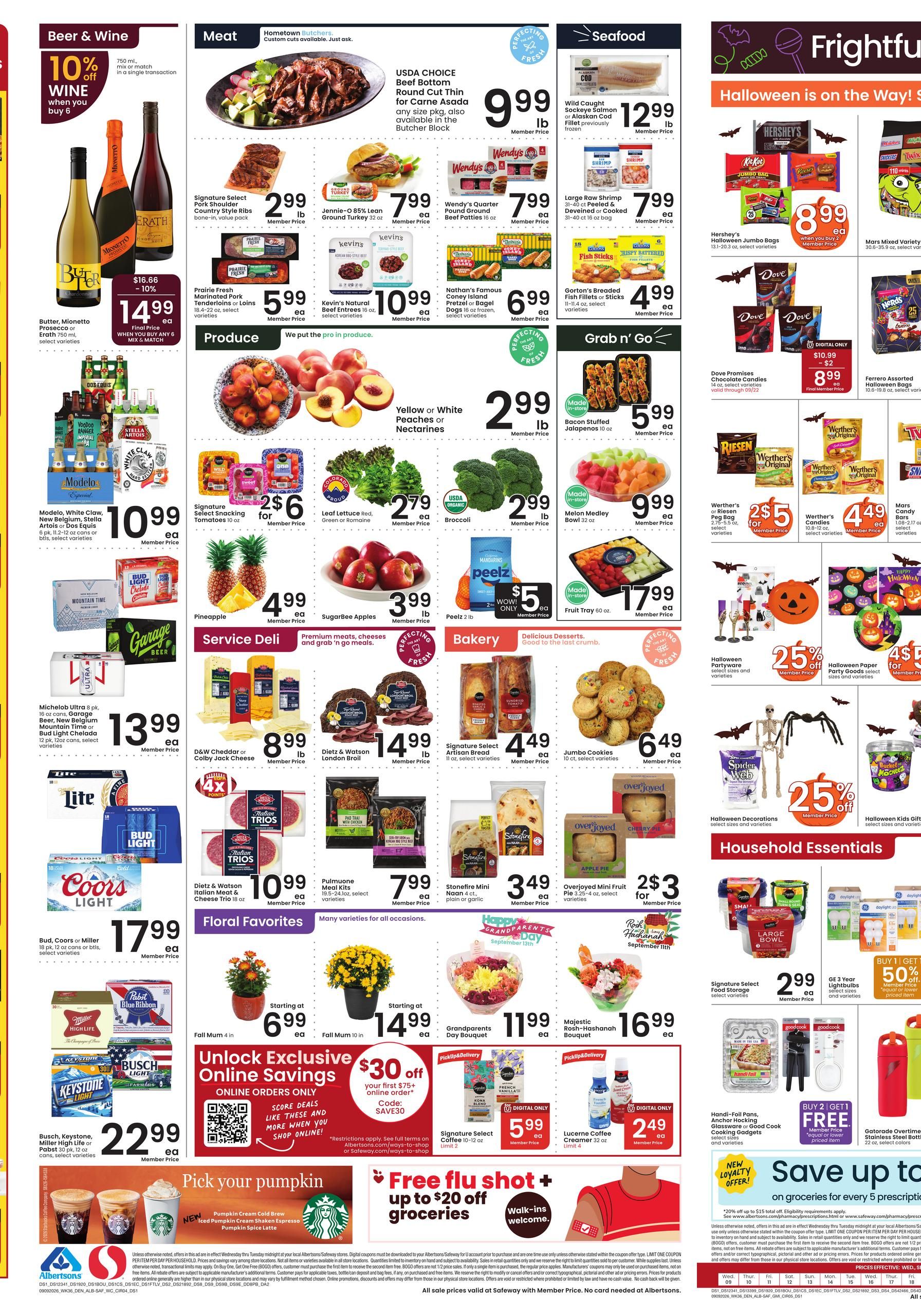Safeway Weekly Ad September 9 - 15, 2026 page 3