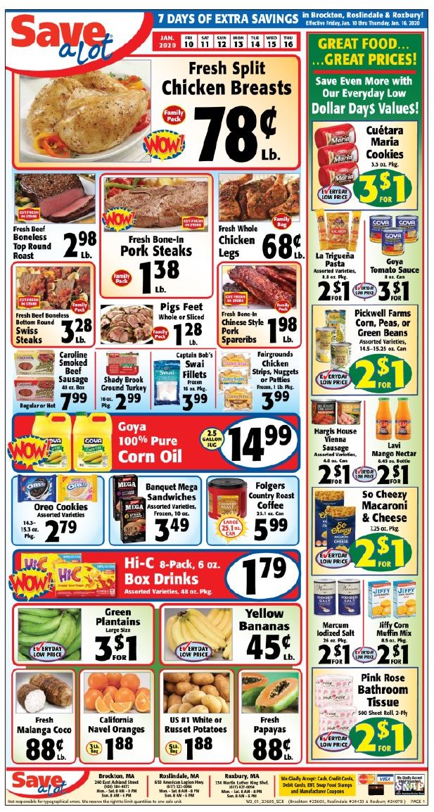 Save A Lot Ad