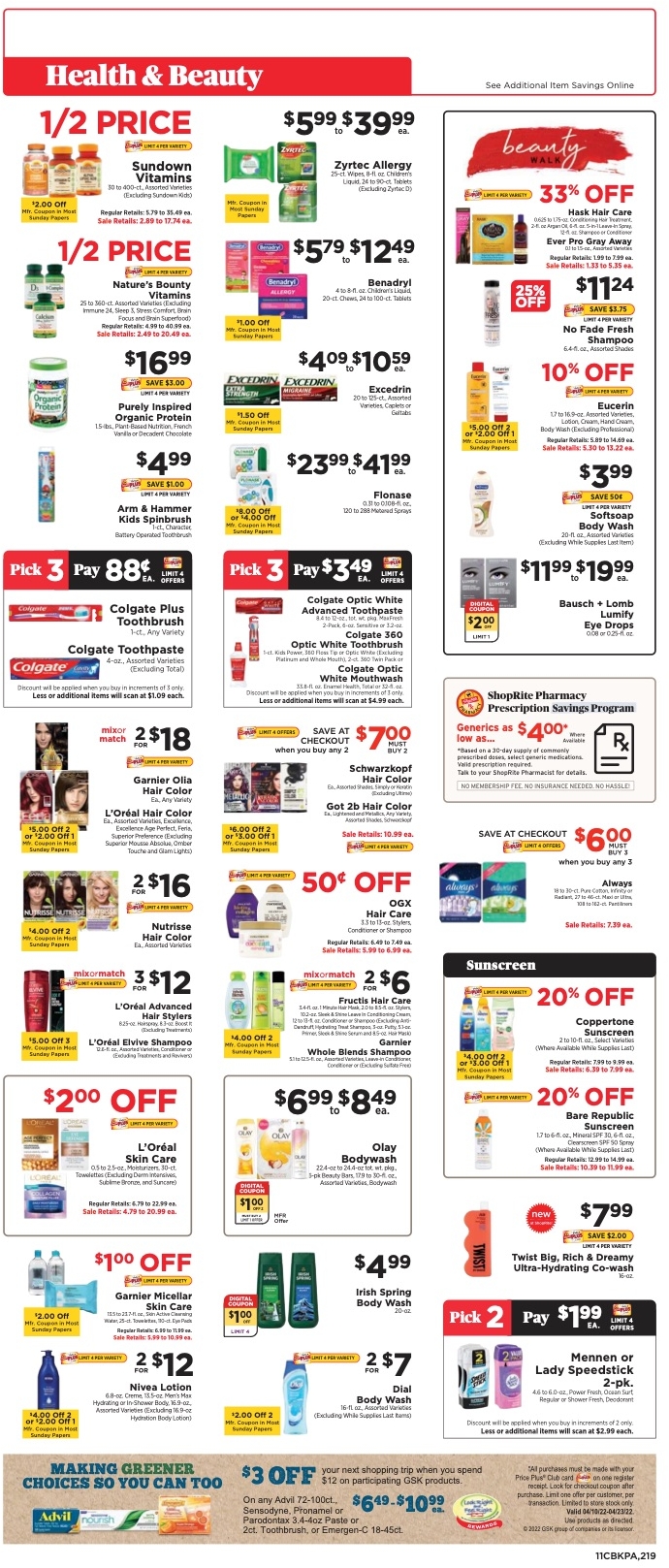 Shoprite Weekly Ad page 11