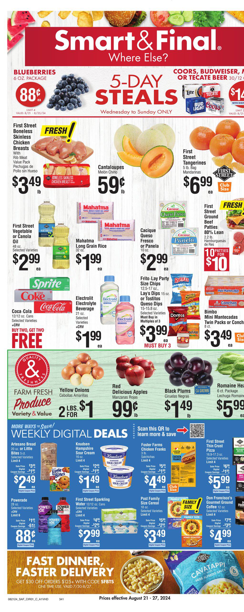 Smart and Final Weekly Ad August 21 25, 2024 WeeklyAds2