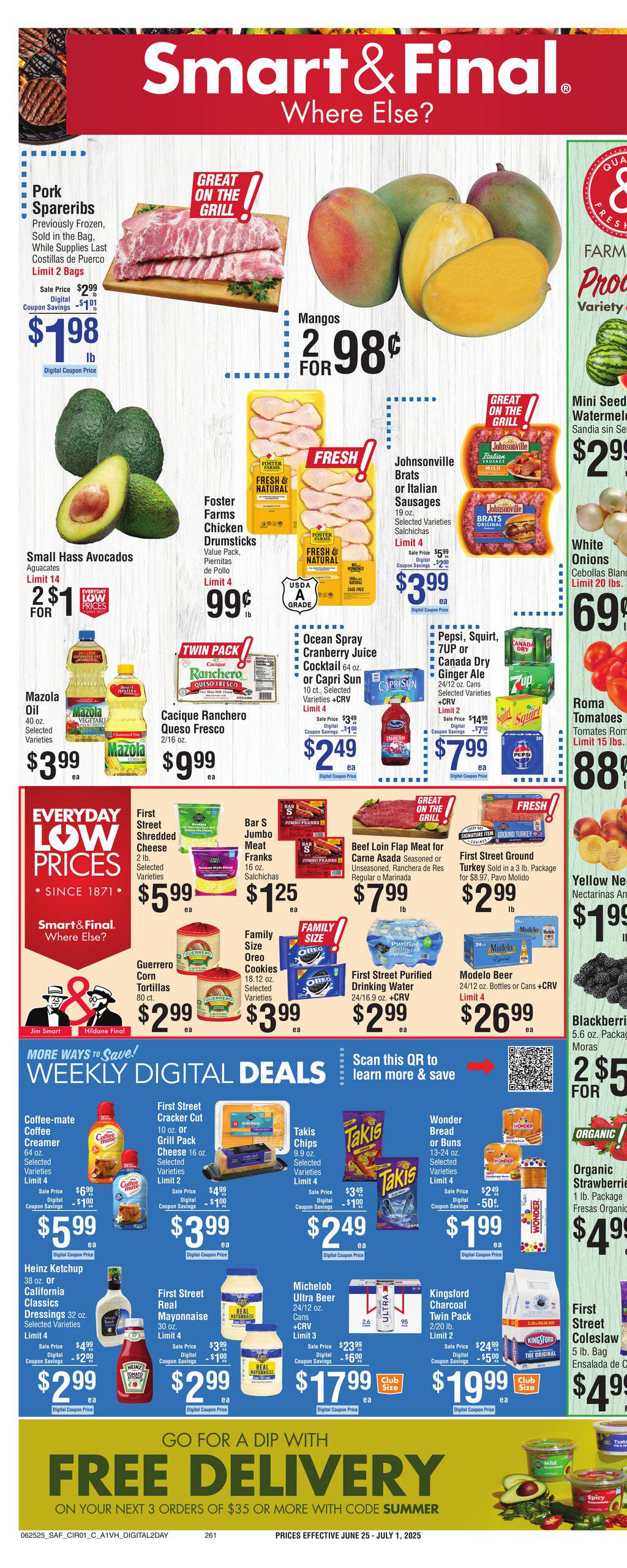 Smart and Final Weekly Ad June 25 July 1, 2025 WeeklyAds2