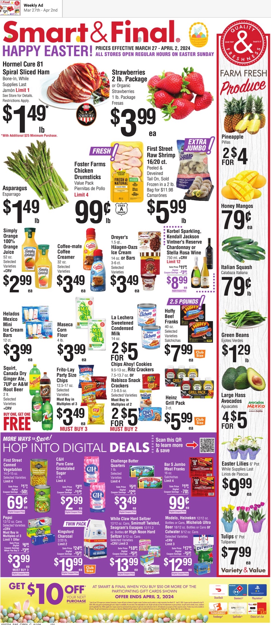 Smart & Final Weekly Ad Mar 27 Apr 2, 2024 WeeklyAds2
