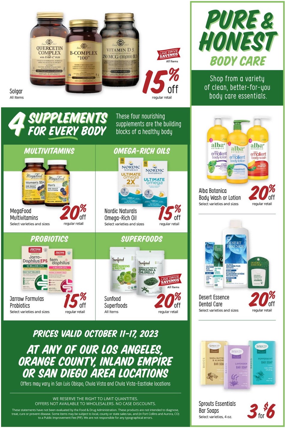 Sprouts Weekly Ad Oct 11 - 17, 2023 page 10