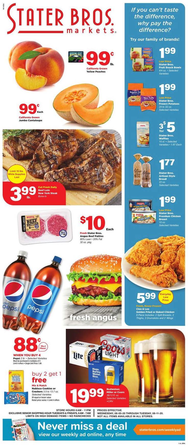 Stater Bros Ad