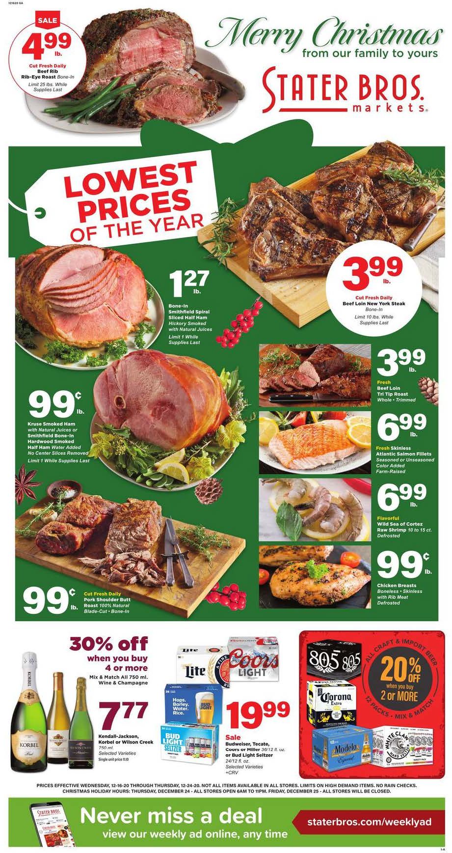 Stater Bros Ad