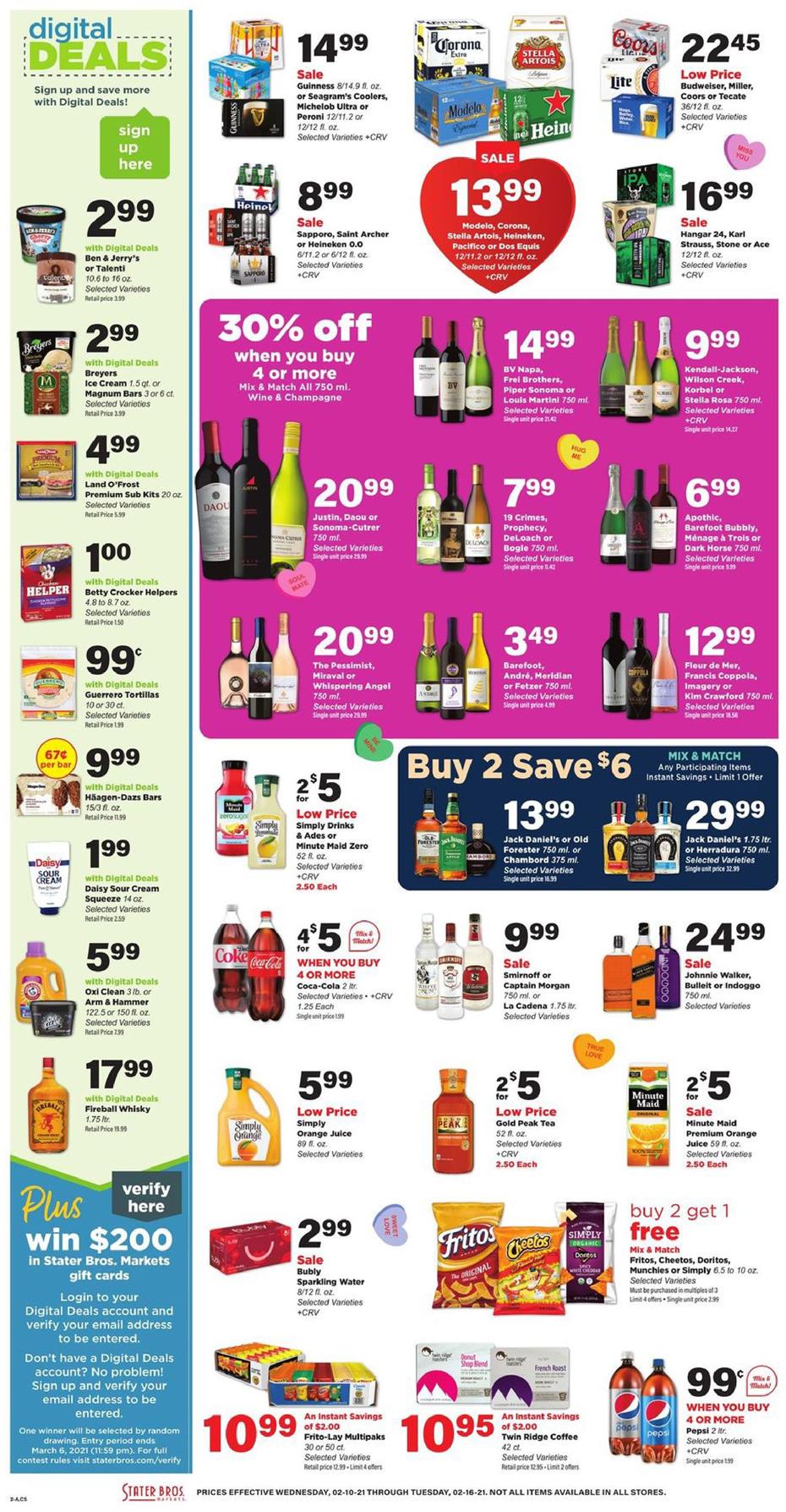 Stater Bros Ad