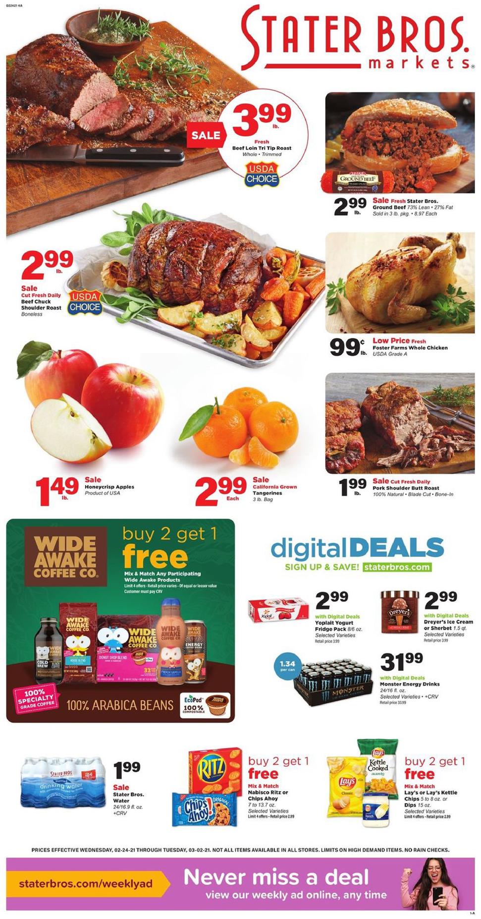 Stater Bros Ad