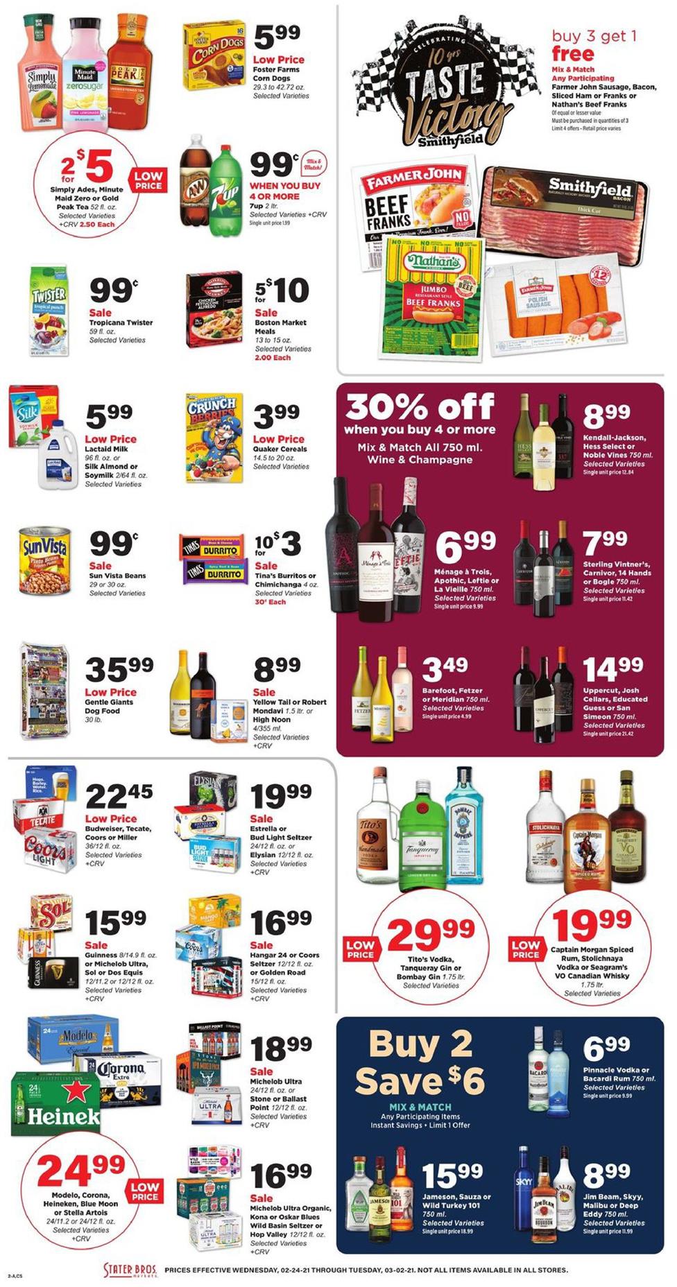 Stater Bros Ad