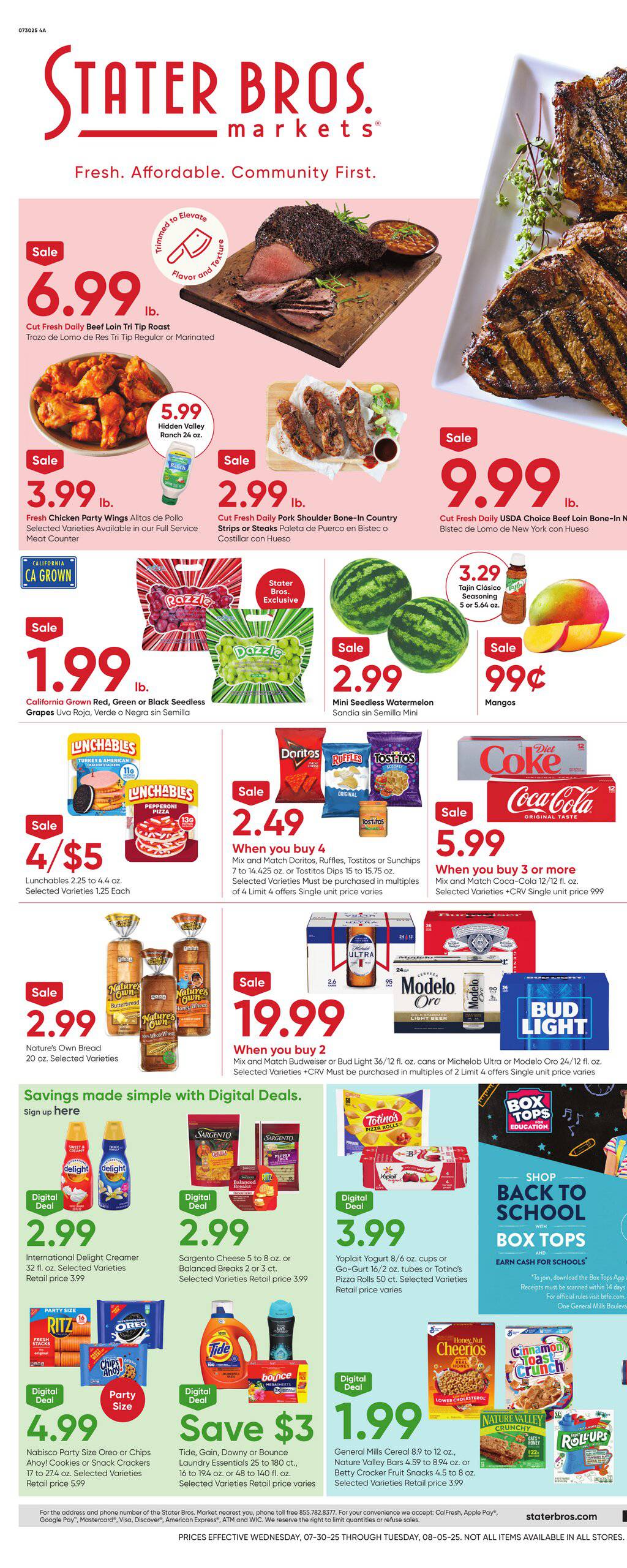 Stater Bros Ad