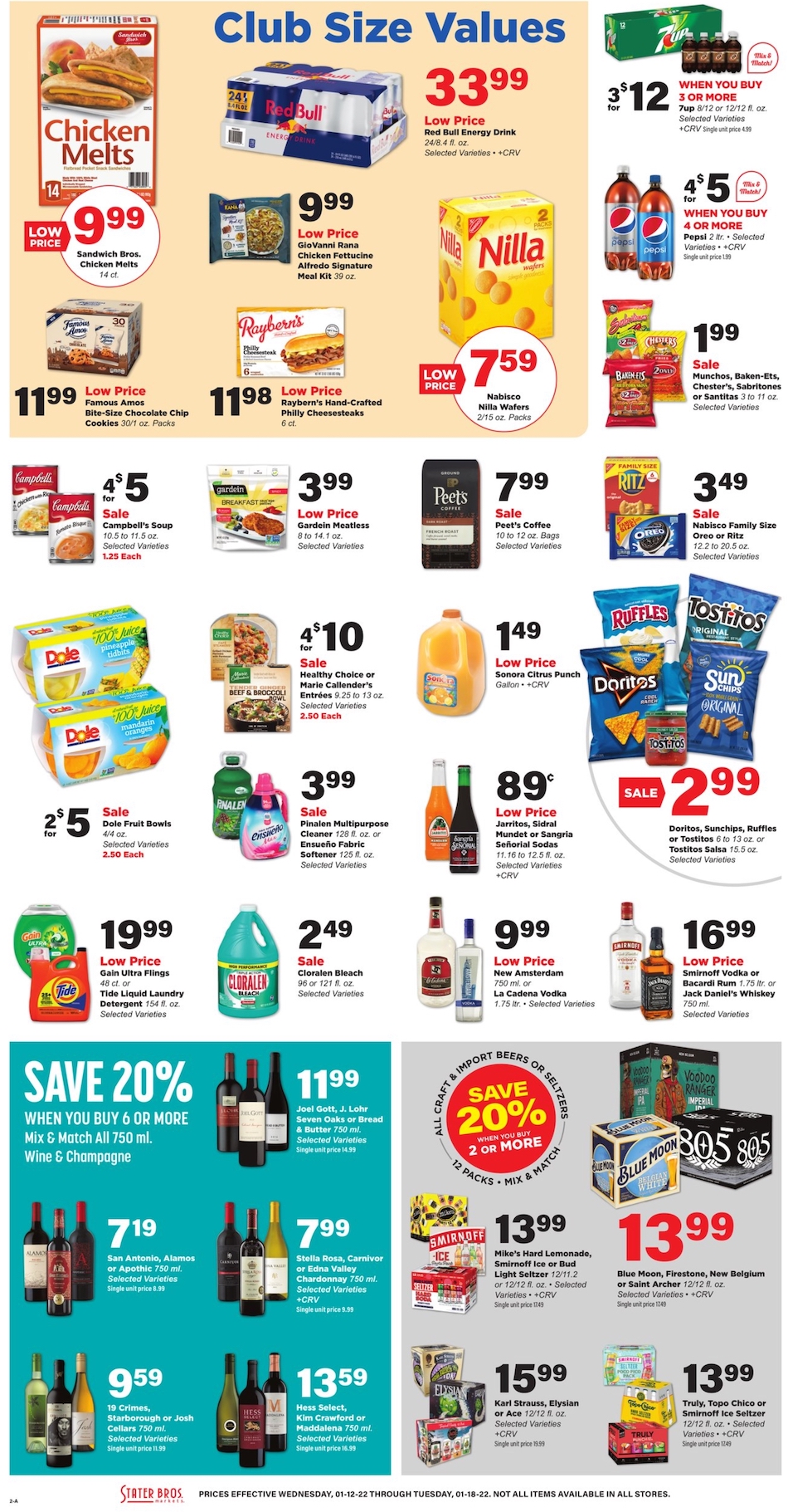Stater Bros Ad