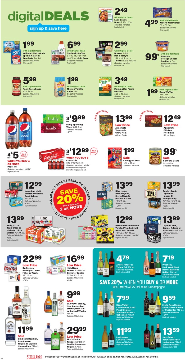 Stater Bros Ad