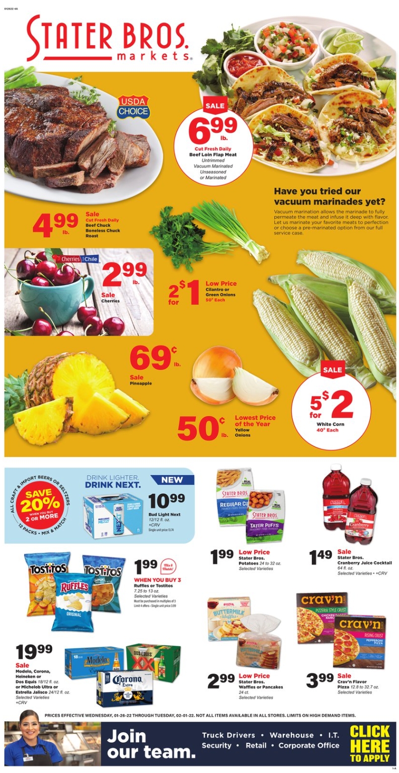 Stater Bros Ad
