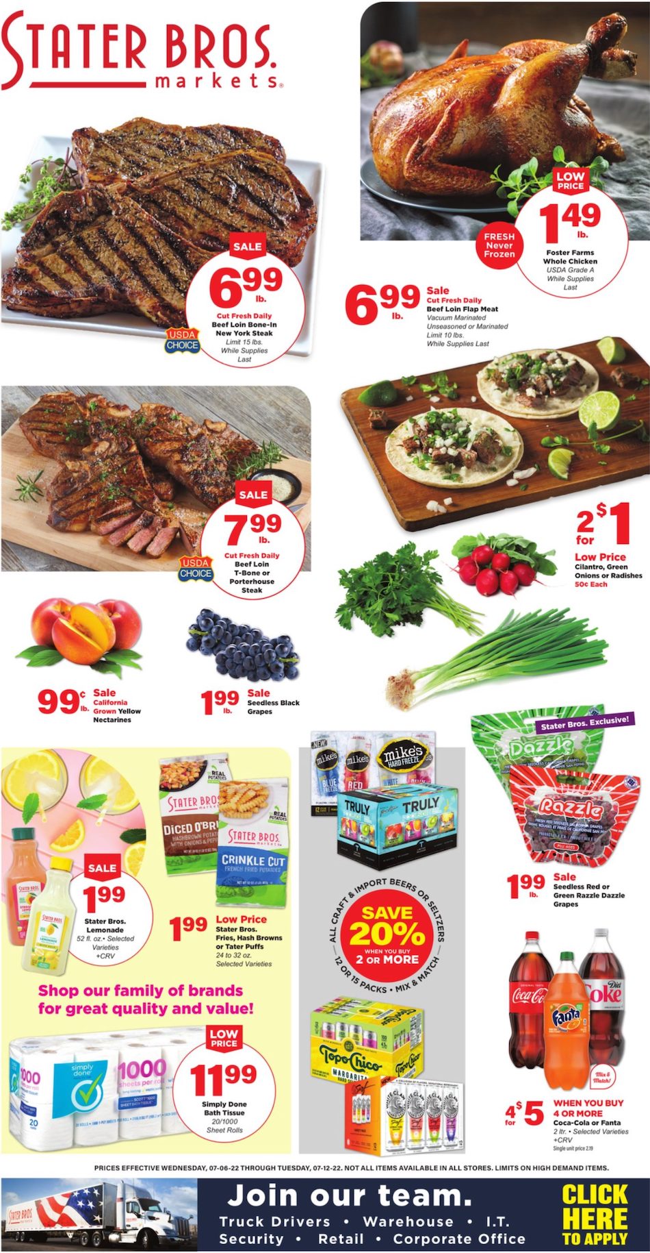 Stater Bros Ad