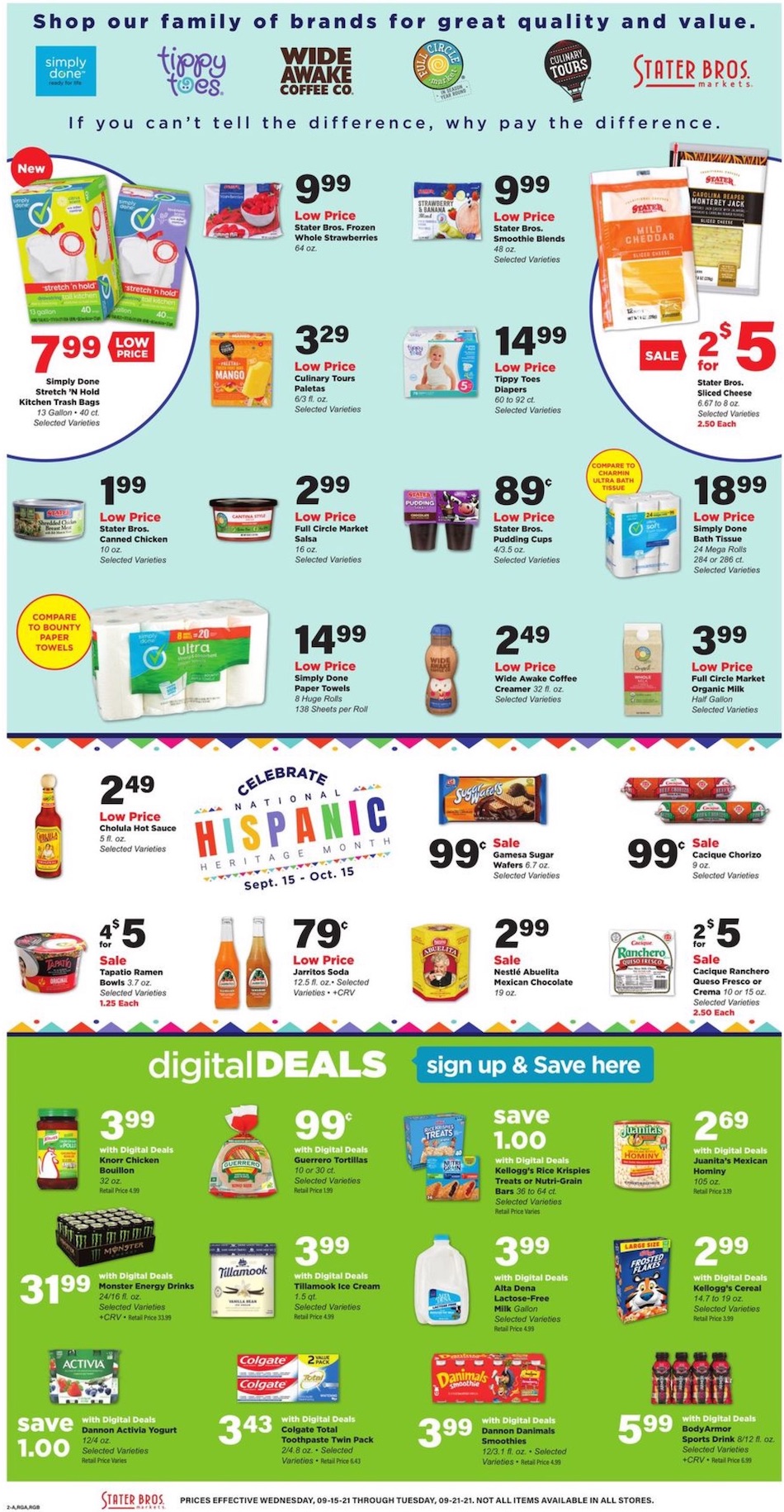Stater Bros Ad