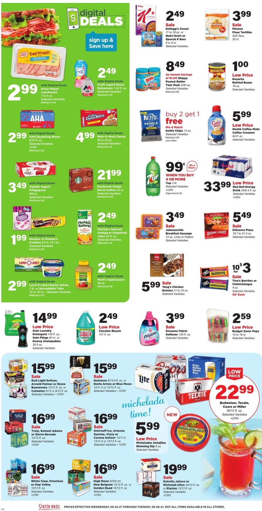 Stater Bros Ad