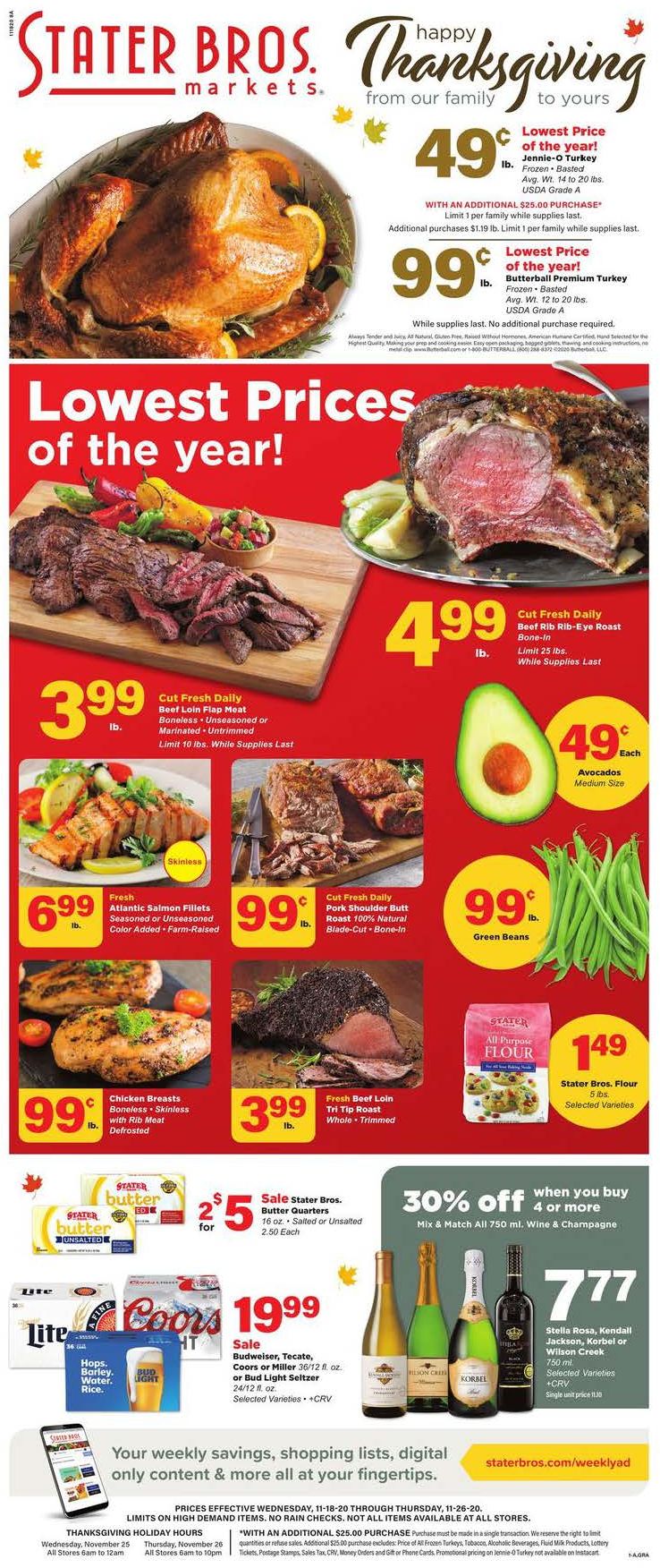 Stater Bros Ad