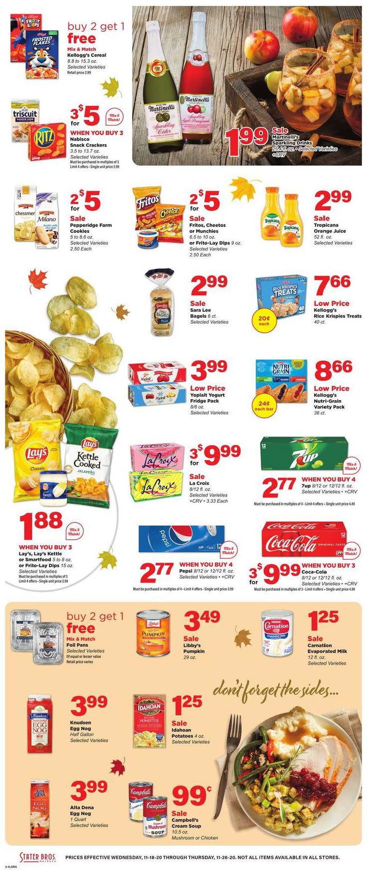 Stater Bros Ad