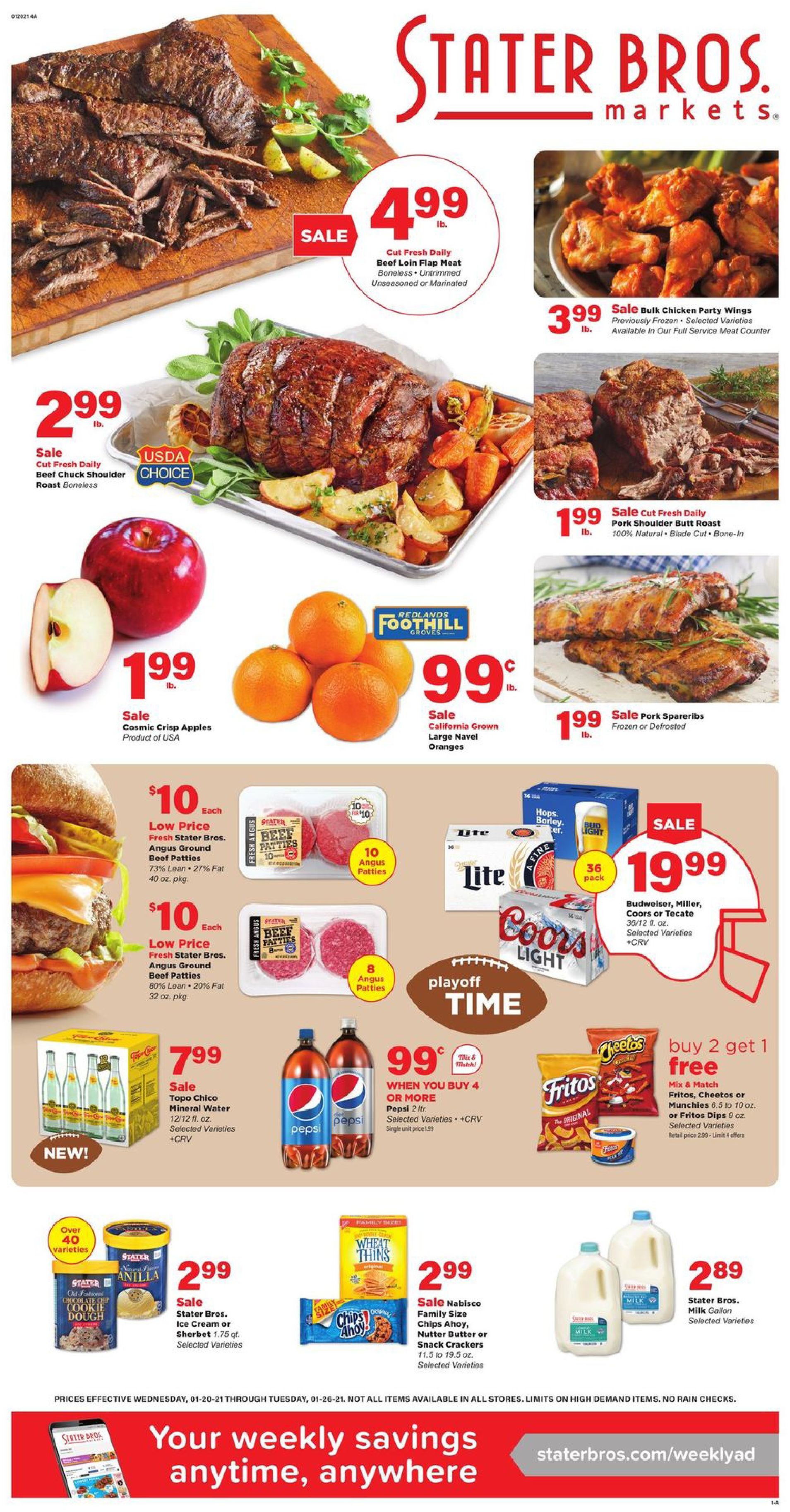 Stater Bros Ad