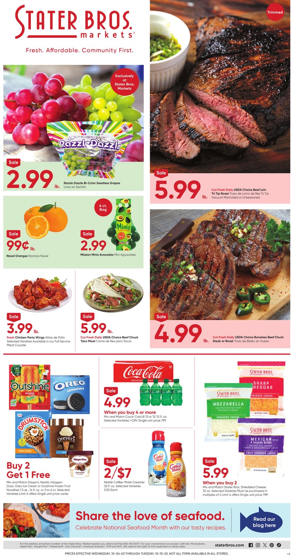 Stater Bros Weekly Ad Oct 4 10, 2023 WeeklyAds2