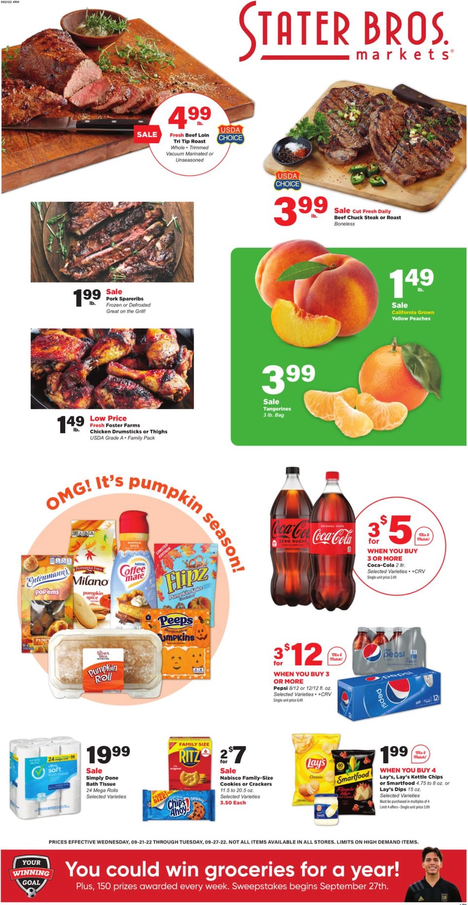 Stater Bros Weekly Ad Sep 21 27, 2022 WeeklyAds2