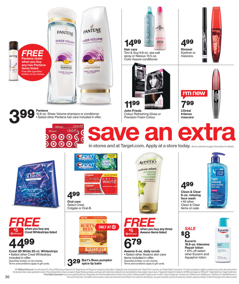 Target Weekly Ad page 30