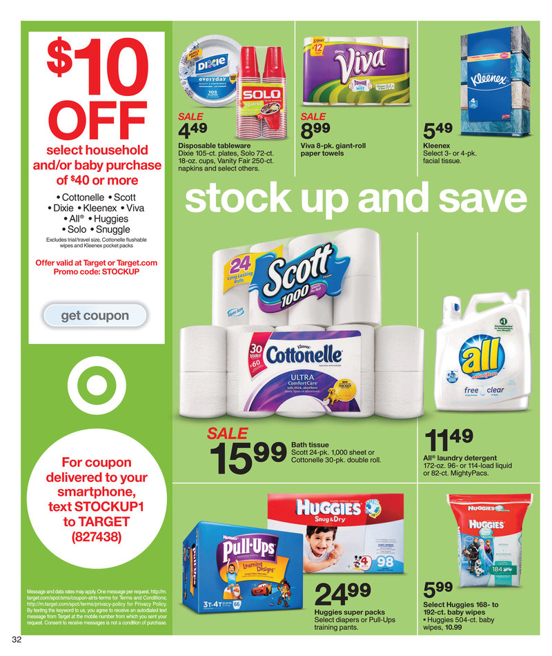 Target Weekly Ad page 32
