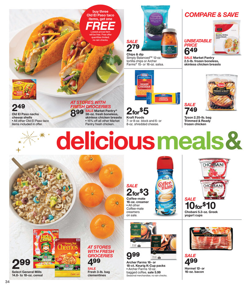Target Weekly Ad page 34