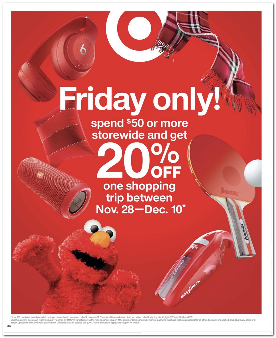 Target Weekly Ad page 34