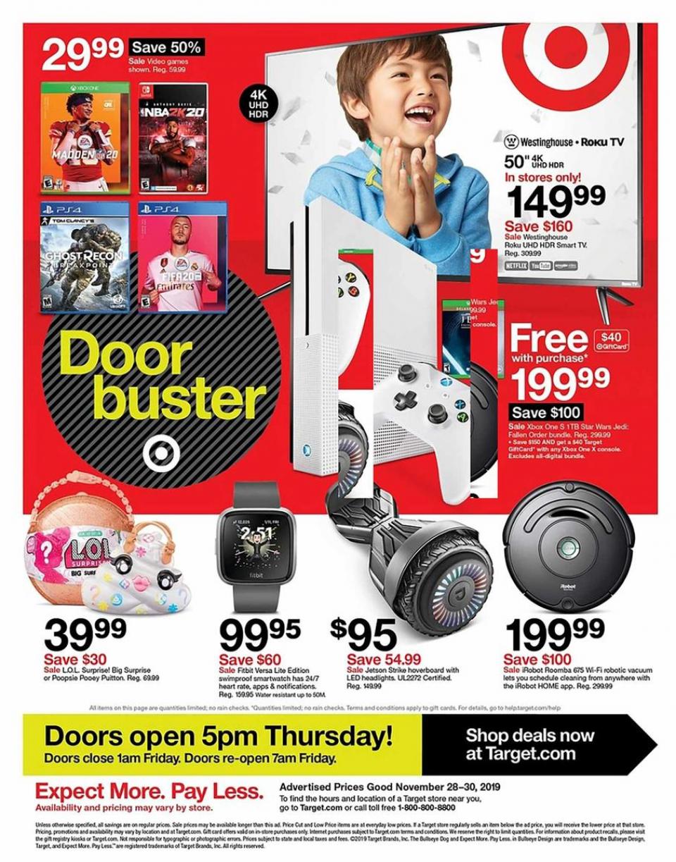 Target Black Friday Ad 2019 page 54