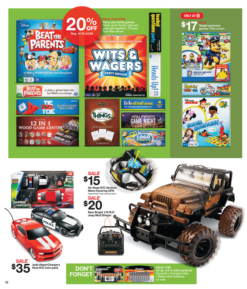 Target Weekly Ad page 16