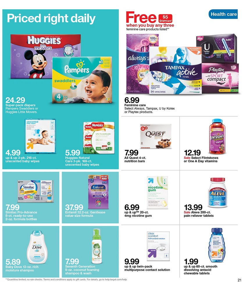 Target Weekly Ad page 34