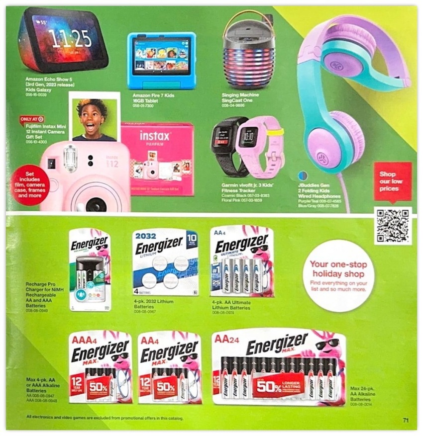 Target Weekly Ad page 71