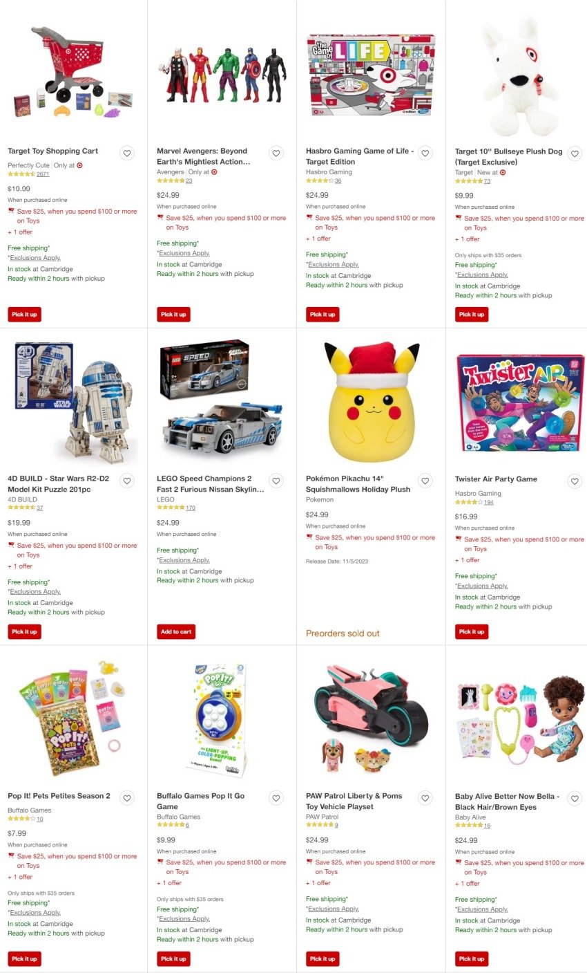 Target Weekly Ad