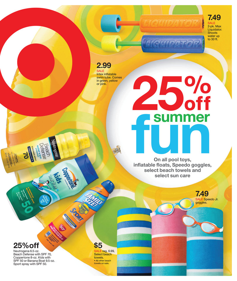 Target Weekly Ad 6/28 2015 Summer Products | WeeklyAds2