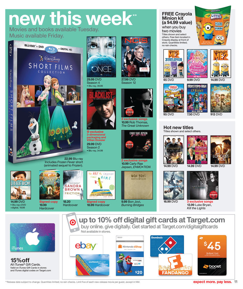 Target Weekly Ad page 11