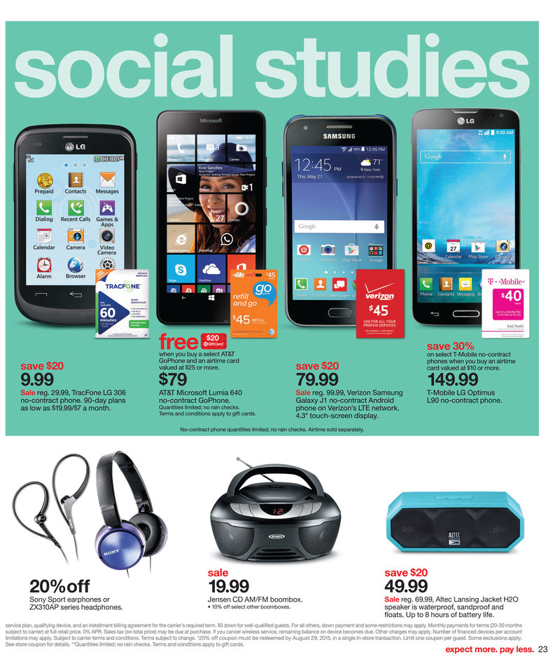 Target Weekly Ad page 23