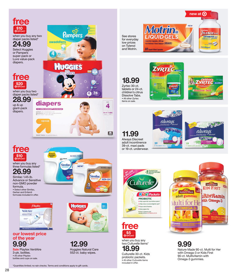Target Weekly Ad page 28