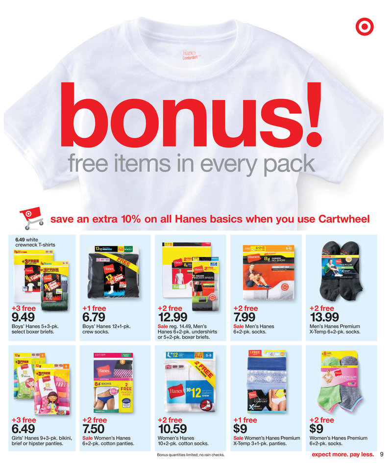 Target Weekly Ad page 9