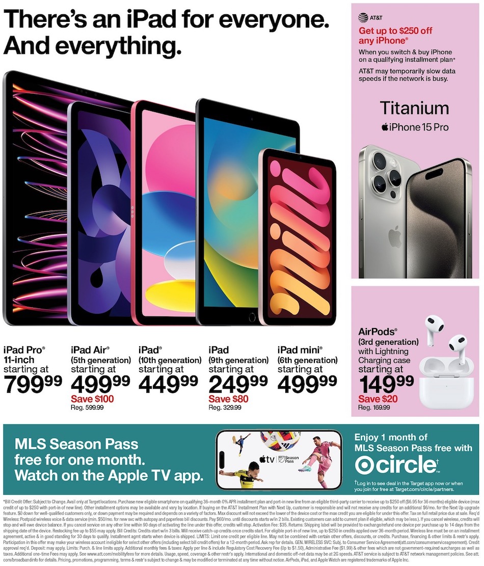 Target Weekly Ad page 28