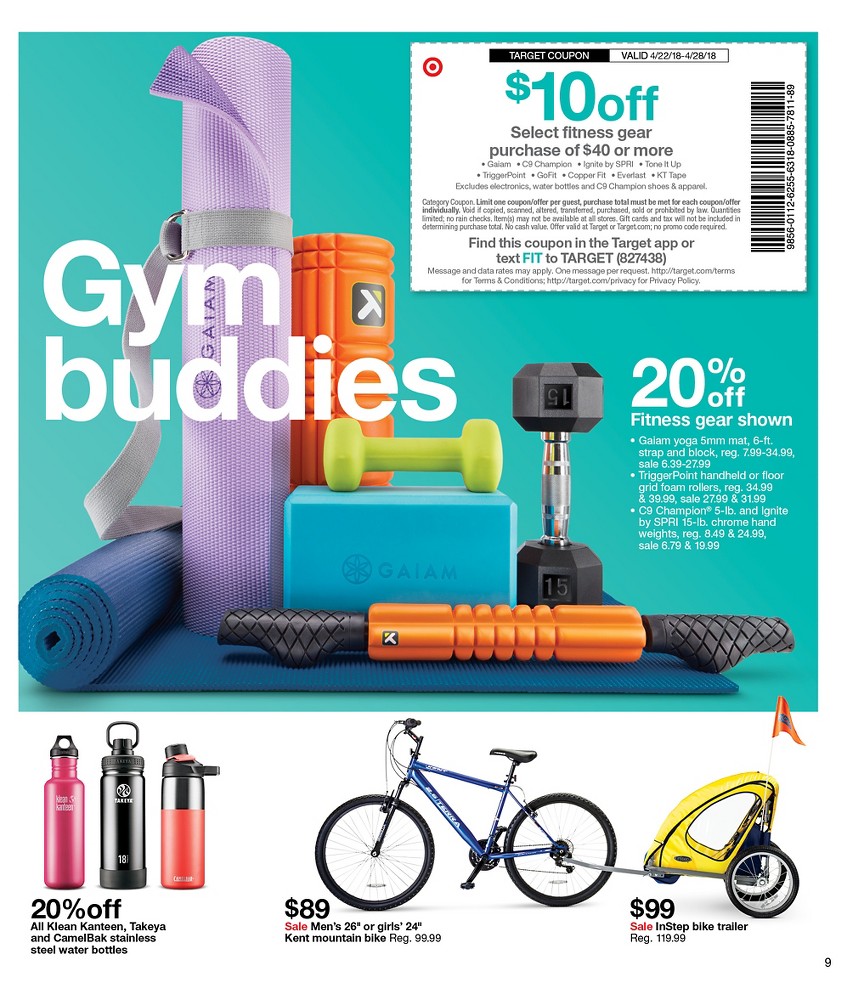 Target Weekly Ad April 22 - 28, 2018 page 10