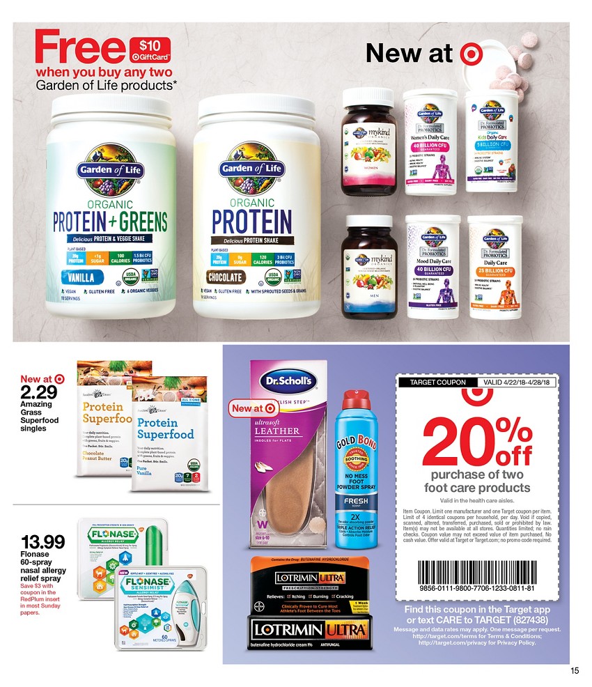 Target Weekly Ad April 22 - 28, 2018 page 19