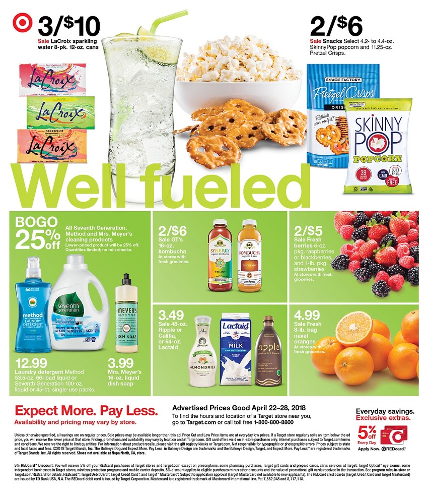 Target Weekly Ad April 22 - 28, 2018 page 24