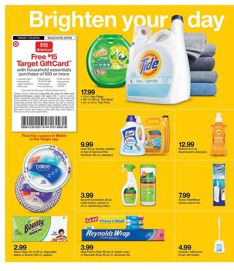 Target Weekly Ad Aug 11 - 17, 2019 page 33