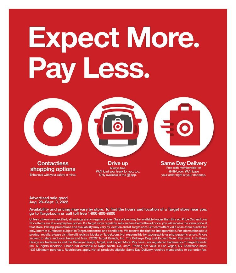 Target Weekly Ad page 34