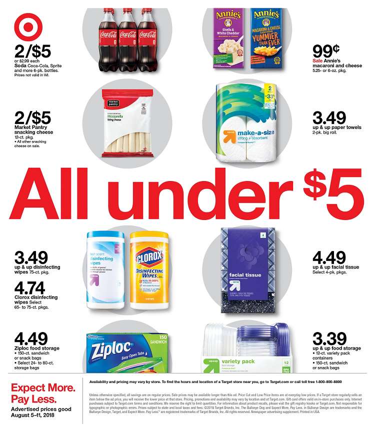 Target Weekly Ad Aug 5 - 11, 2018 page 32