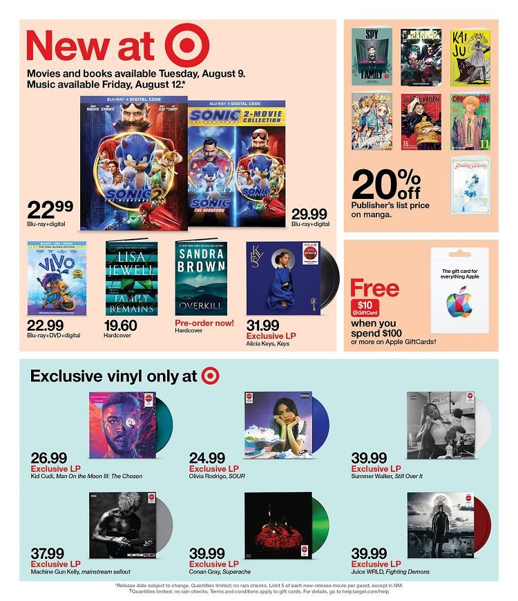 Target Weekly Ad page 30