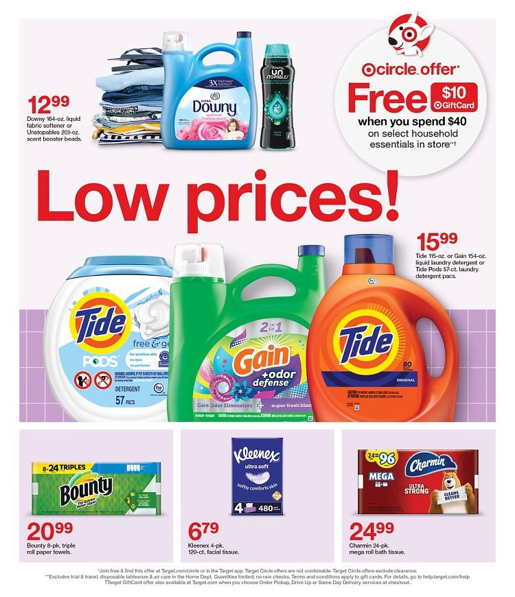 Target Weekly Ad page 40